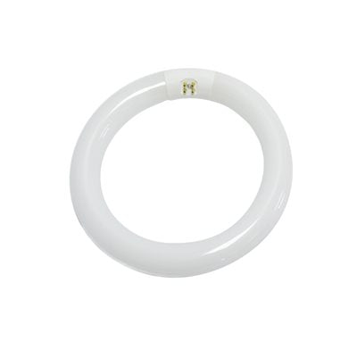 "Daylight round fluorescent tube providing natural light for professional lamps. for visual aid in electrolysis treatments"