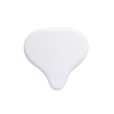 "High-density saddle-shaped seat with ergonomic design for beauty professionals in salons and spas."