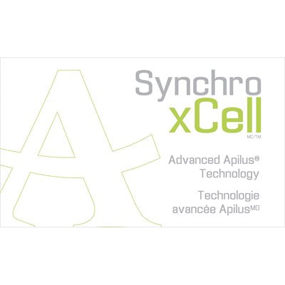 "Option Synchro XCell for Apilus XCell electrolysis devices, The Synchro radio frequency is very effective for deeply rooted, stubborn hair . Its simultaneous application of a hundred or so 27MHz picopulses, of less than .002 second each, can intensely destroy all germ cells located between the bulb and the bulge of the hair follicle.  this  improving treatment precision and flexibility for professionals.
The Synchro XCell Option is an advanced feature for Apilus electrolysis systems"
