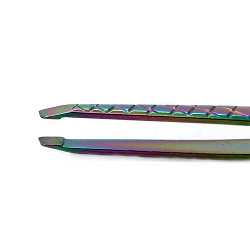 PremierLash Precision Brow Tweezers by A & E Beauty Supplies with diamond grip for perfect brow shaping and fine hair removal.