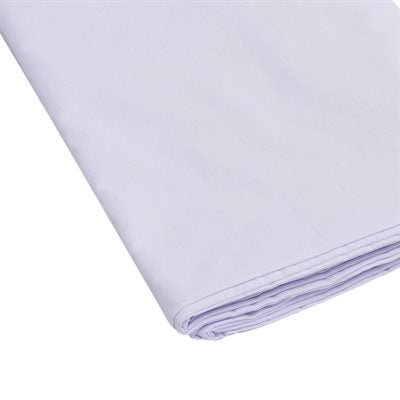 white slipcover for spa table