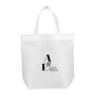 White A & E Beauty Supplies tote bag with sturdy handles, designed for carrying essentials. A & E Beauty Supplies