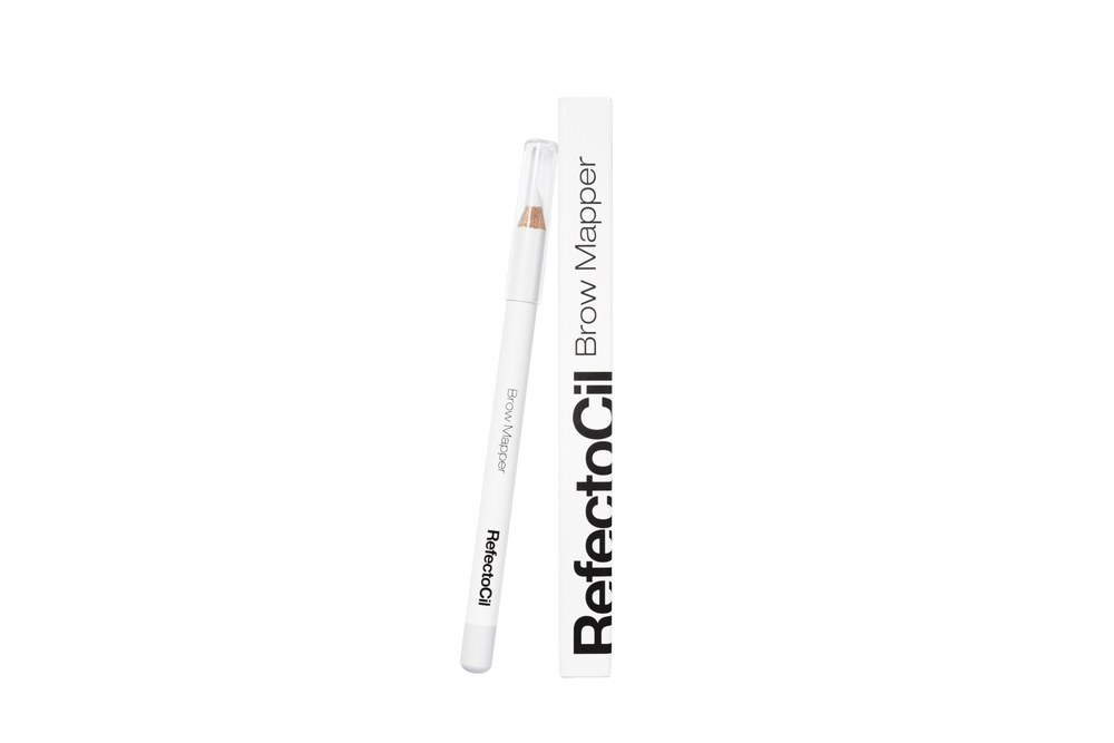 "RefectoCil Brow Mapper Pen for precise eyebrow shaping, water-resistant, perfect for professional brow mapping - A & E Beauty Supplies whit pen in white box "