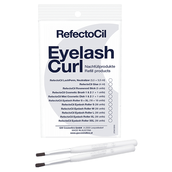 "RefectoCil Eyelash Curl Cosmetic Brush 1 & 2 for professional lash perming and neutralizing, available at A & E Beauty Supplies.
rush 1 is for applying the Lashperm solution, while Brush 2 is designed for the Neutralizer. These brushes ensure precise and even application, ideal for lash treatments."