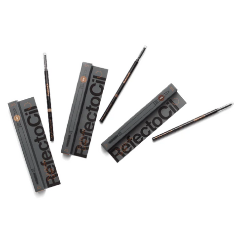 "RefectoCil Full Brow Liner 3 Colours - Light, Medium, Dark - for precise, smudge-proof brow definition, available at A & E Beauty Supplies. Grey box with black lettering"