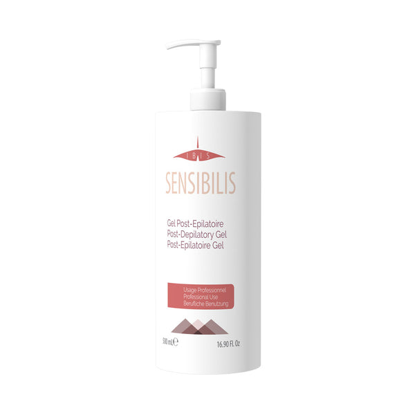 "Sensibilis Pre-Depilatory (Pre hair removal) Lotion, a gentle cleansing lotion for sensitive skin, ideal for Electrolysis and laser. Available at A & E Beauty Supplies"