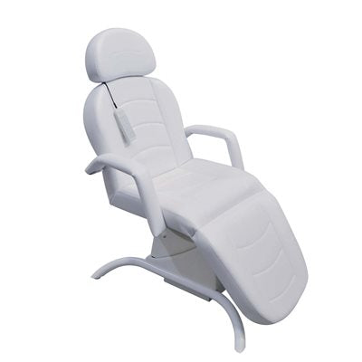 Cozy Electric Chair, adjustable and comfortable for beauty treatments. Electric treatment chair with microtouch control."