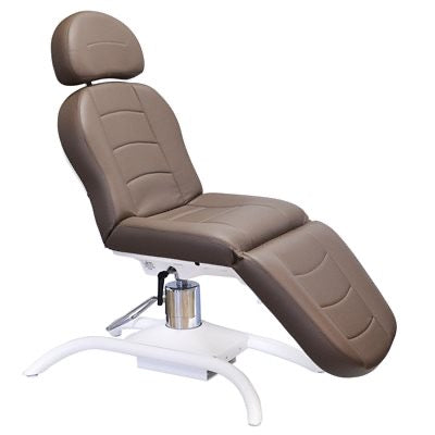 "Capella Cozy Chair with Hydraulic Pump, adjustable, The Capella Cozy Chair with Hydraulic Pump provides comfort and easy adjustability, perfect for a wide range of beauty treatments. Ideal for electrolysis, eyebrow procedures, and laser treatments, this chair offers both client comfort and efficient positioning."