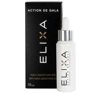 "Elixa Anti-Aging Smoothing Oil, deeply hydrating and lightweight formula for youthful skin. is a luxurious blend formulated to reduce the appearance of fine lines and wrinkles while deeply hydrating the skin."
