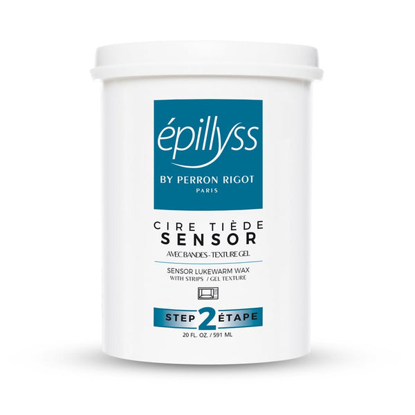 "Epillyss warm wax, tub that come in 10 scents, 591ml/20oz, ideal for professional waxing treatments with a pleasant fragrances this is sensor."