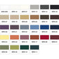 "This colour pallet allows you to Add a vibrant and durable finish to your Capella Auriga treatment table with the Coloured Leatherette Option. Designed to provide both style and protection, this high-quality material ensures long-lasting wear and easy maintenance. Available in a variety of colours, it’s perfect for spas and beauty clinics."