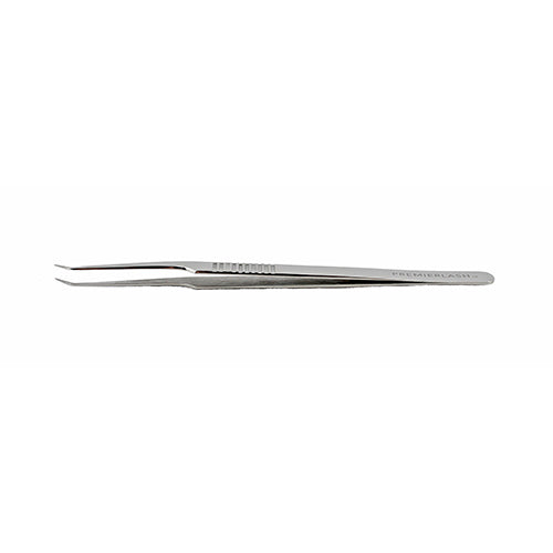 Curved Stainless Steel Lash Tweezer with Diamond Grip - PremierLash