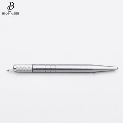 Microblading pen handle 12 cm, precise eyebrow shaping and shading, handholding pen creating natural looking eyebrow strokes, permanent micro blading artists, fuller brows Supplies, eyebrow makeup
