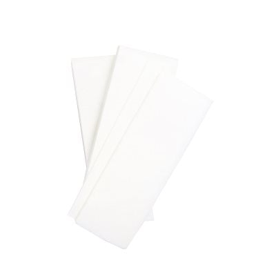 "Norma de Durville muslin depilatory strips, 250 units, perfect for professional waxing services and hair removal."