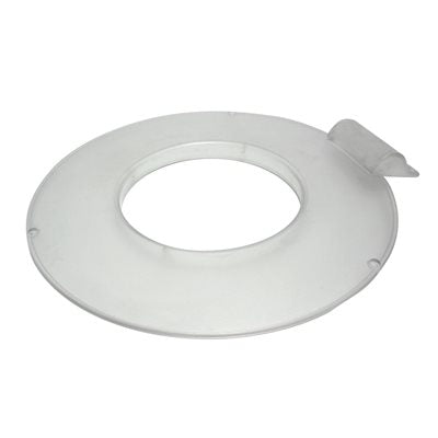 "Plastic Shield for Lamps, providing protection for lighting equipment in electrolysis and facial treatments."