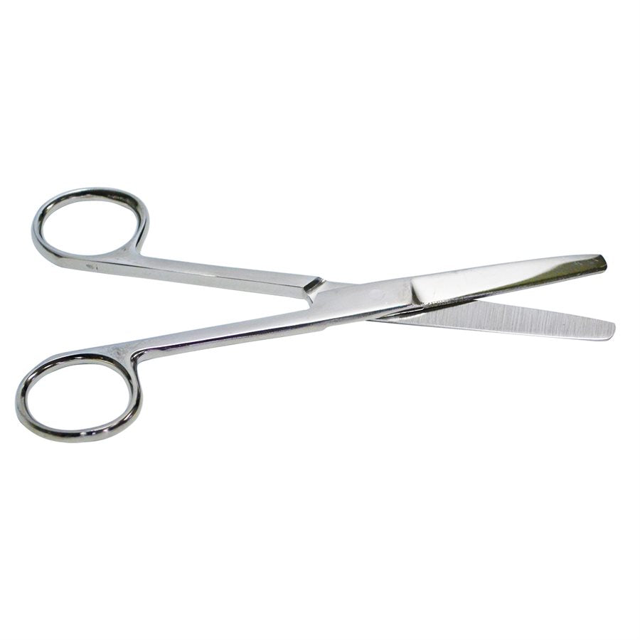 "Round-Tipped Scissors 14cm, ideal for safe beauty treatments, available at A & E Beauty Supplies"