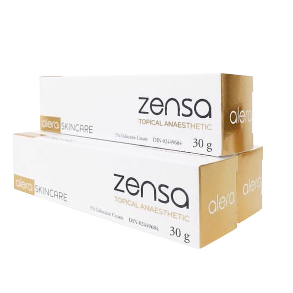 "Zensa numbing cream, topical anaesthetic for tattoos, permanent makeup needle needling, laser hair removal treatment, waxing, sugaring, Numbing cream for electrolysis google fast and effective numbing cream. Natural numbing cream, vegan, cruelty free, anti-inflammatory ingredients like Vitamin E
This ad is for one 30 ml tube in a box Gold with white Zensa bottle lidocaine cream"